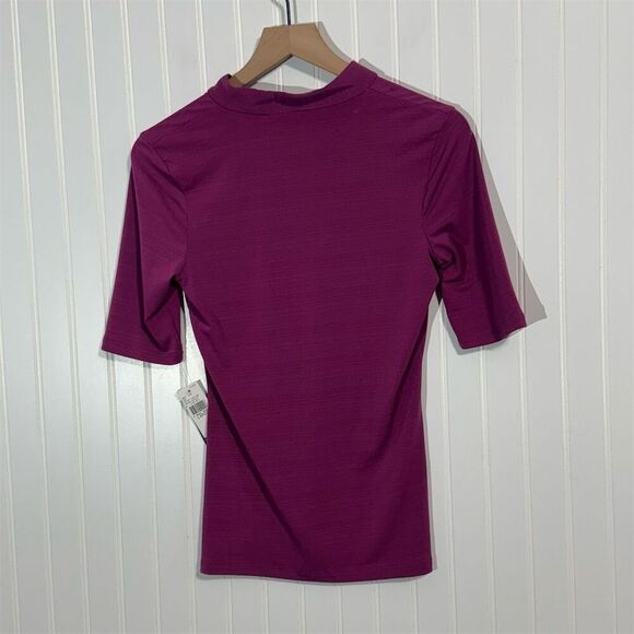 B-Wear Beyer California Ruffle Front Top L Purple NWT Y2K Indie Sleaze Mall USA - Picture 4 of 9